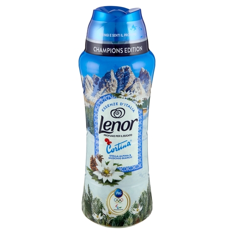 Lenor Essenze d'Italia Profumo per il Bucato Cortina Stella Alpina & Muschio Bianco 495 g